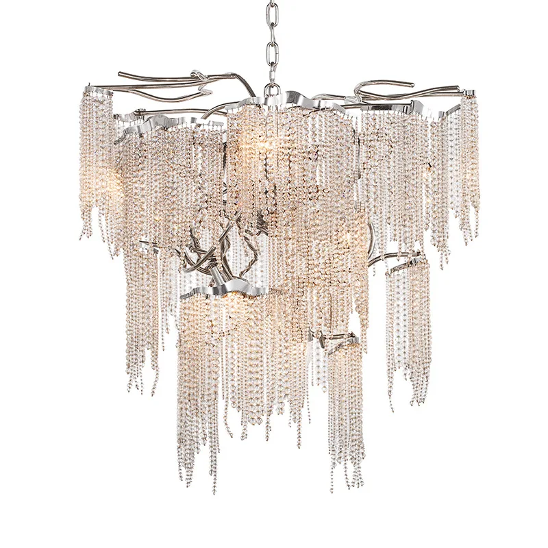

American, minimalist, crystal lamp, Egyptian, creative, villa, living room, bedroom, light luxury