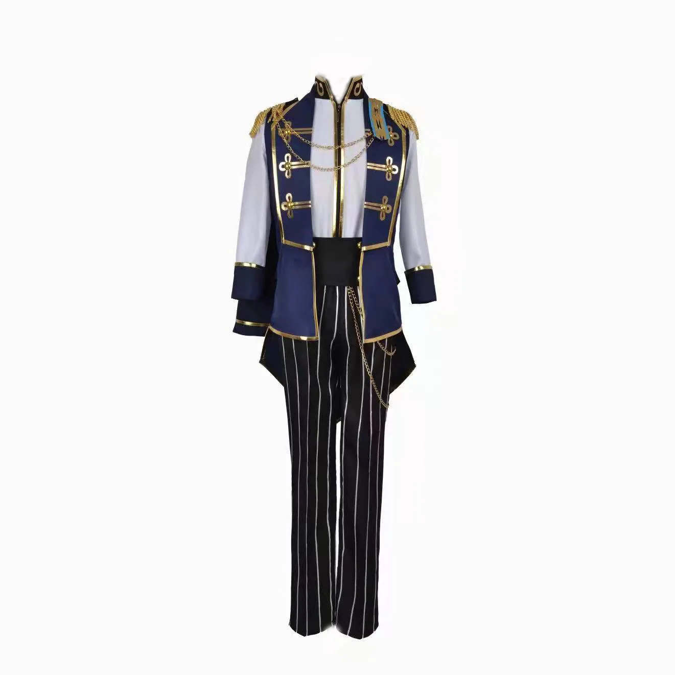 Tsukinaga Leo Shining Knight Cosplay Costumes Game Anime Ensemble Stars Suits Wig Outfits Carnival Role Play Uniform for Men