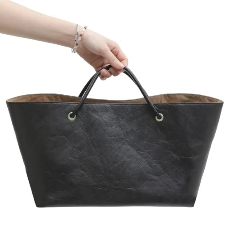 

Органайзер-вкладыш из бумаги Dupont для сумки Longchamp Le Pliage Large с фиксированной ручкой, формодержатель с ремешком для ключей и 16 отделениями, улучшенная версия