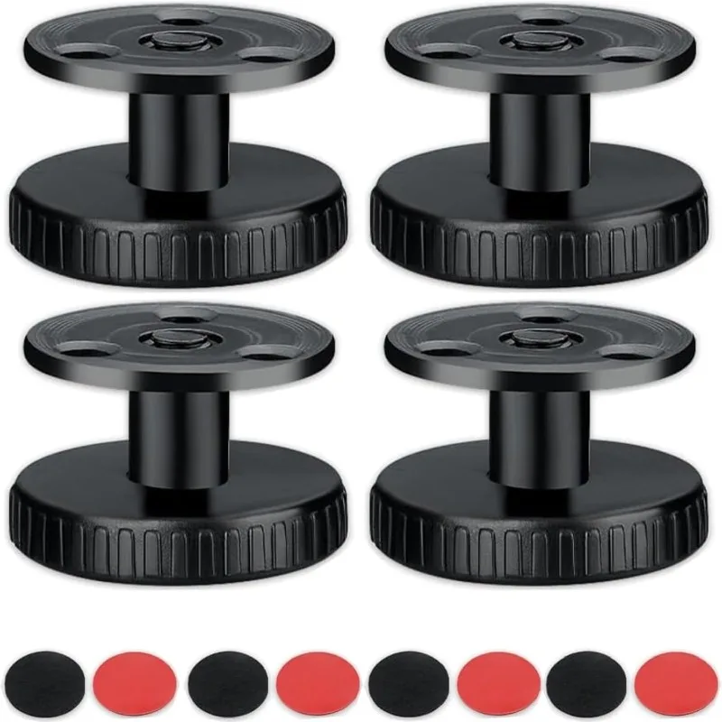

4pcs Bed Frame Fixator Self-adhesive Adjustable Thread Anti-Shake Tool Furniture Leg Pad Fixed Anti-squeaking Telescopic Support
