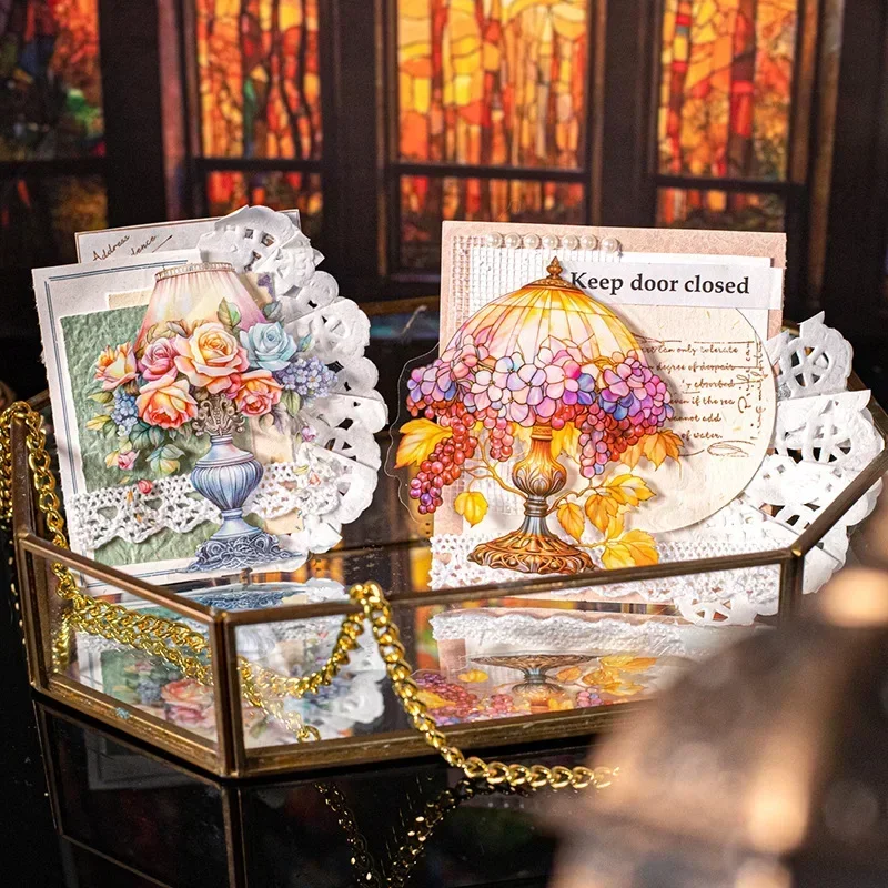 

Набор из 6 разнообразных ламп из 10 ПЭТ, вдохновленный от очаровательной ночнойпады серии Celestial, идеально подходит для фонов журналов