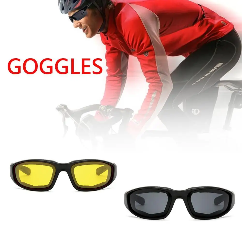 1PCS Outdoor Cycling Eyewear Sunglasses Riding Goggles Windproof Glasses Men Sports Sunglasses Goggles Bicycle Riding Accessorie