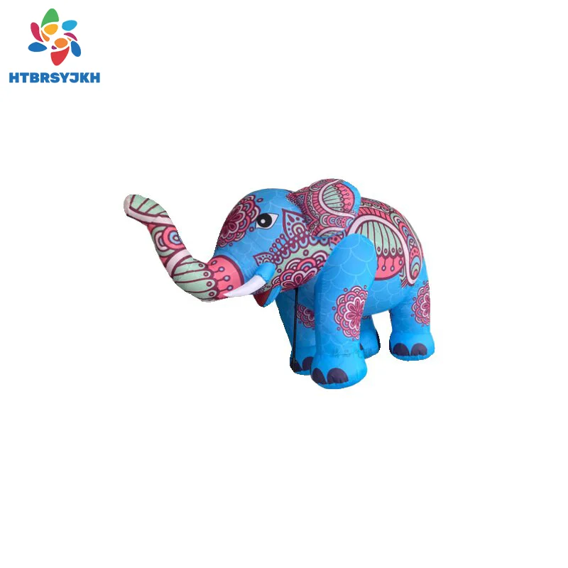 Outdoor walking celebration decorations, giant inflatable elephants, animal mascots, customizable models