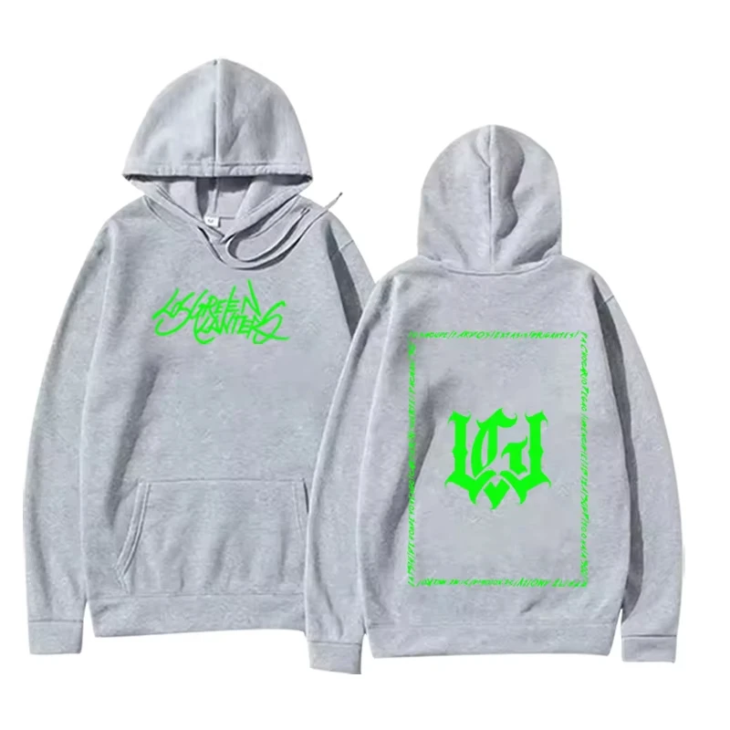 مغني الراب Jc Reyes هوديي موضة 2025 جديد الرجال النساء خمر كم طويل البلوز مع طباعة الرسومات هوديي للجنسين #4