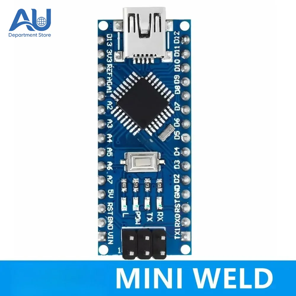 10pcs Nano 3.0 CH340 Type-C USB Driver ATMEGA328P Mini Development Board with Bootloader