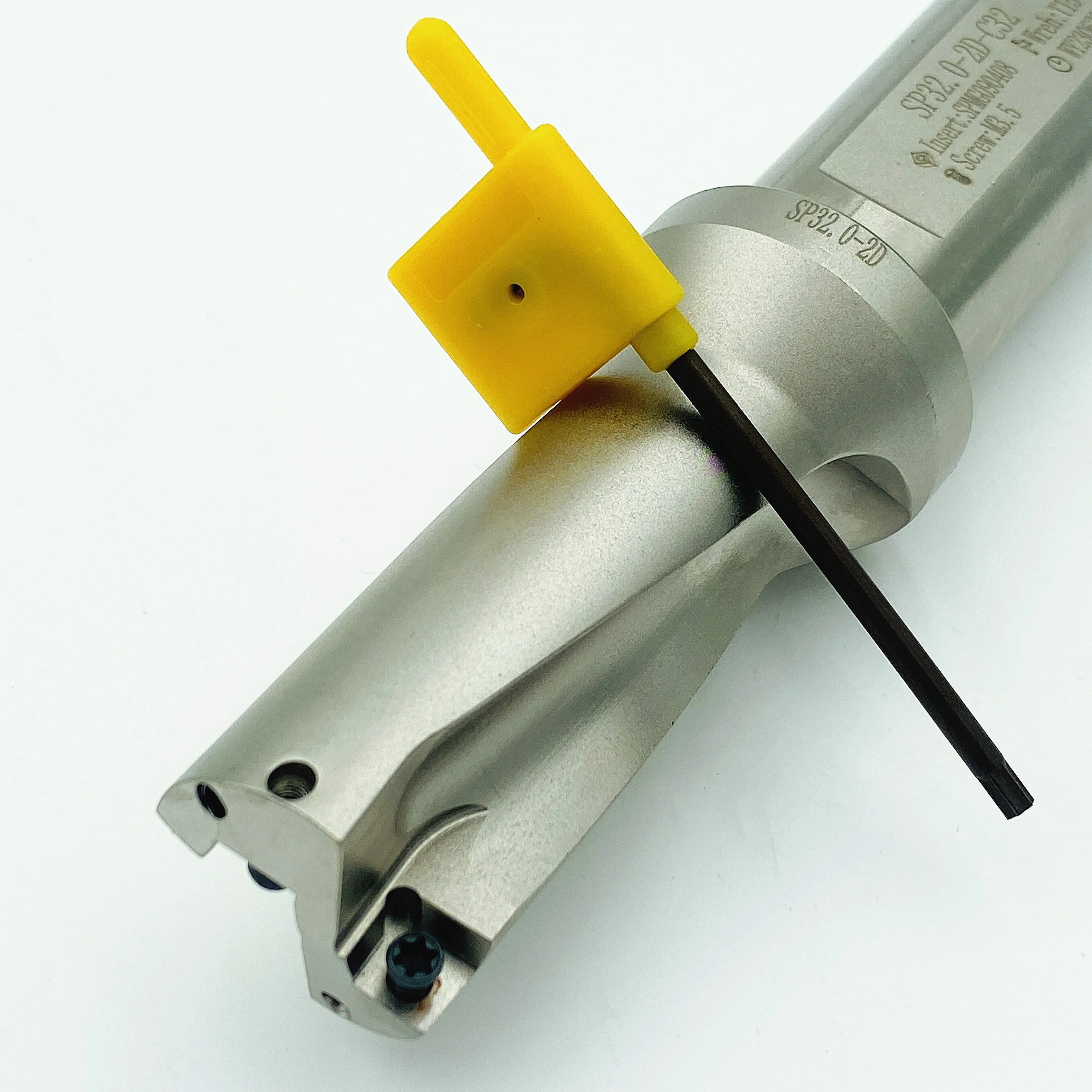 IRON ROOT Indexable U-drill, SP 2D, drilling depth 30.5mm-35mm. Suitable for fast deep hole drilling. Compatible insert: SPMG11