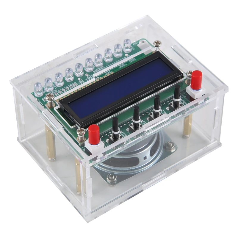 DIY DC 5 V Digital Radio Kit Teile TDA5807 51 Single-Chip FM Digital Sound Maschine STC89C52 Chip 87 MHZ-108 MHZ-PZZW