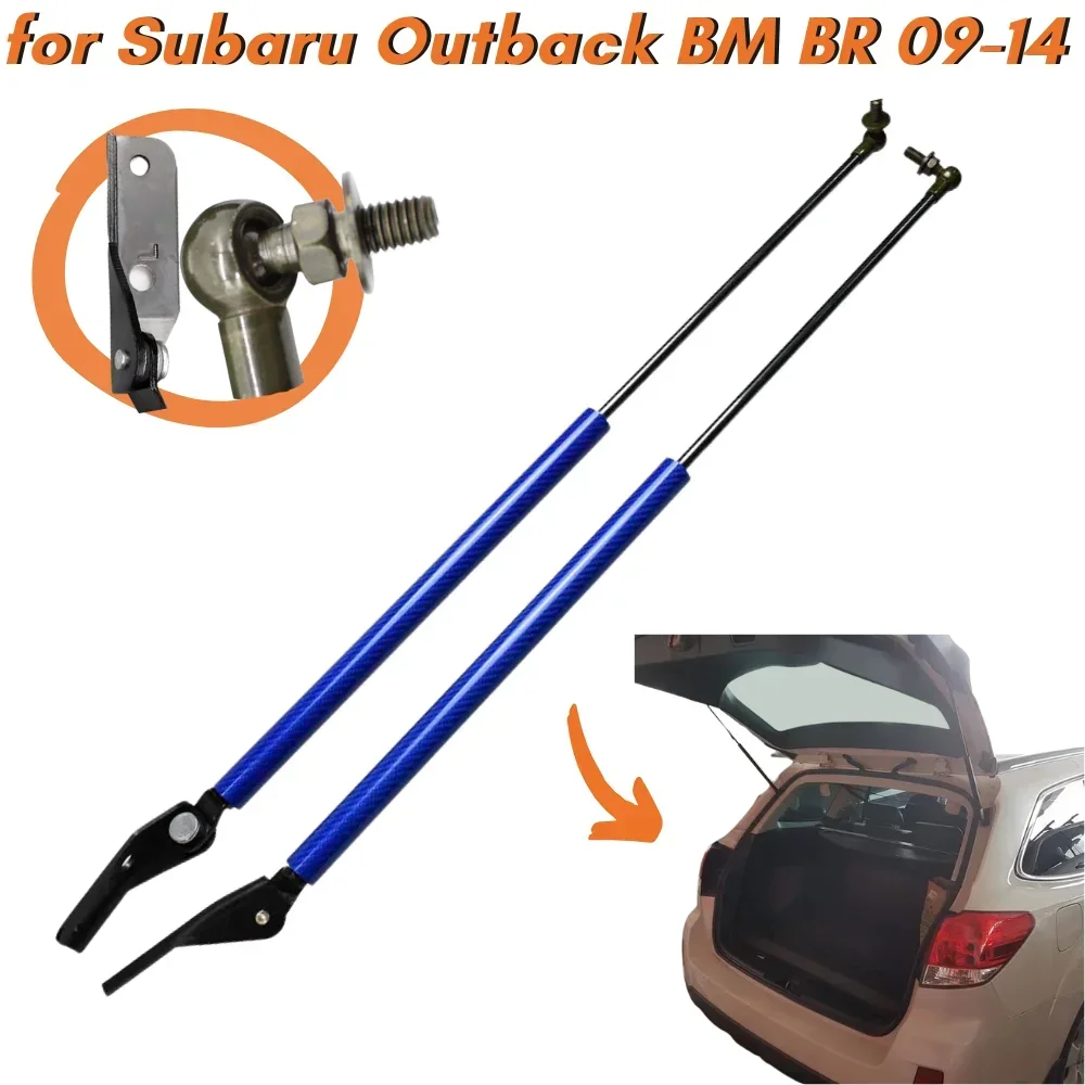 Qty(2) Trunk Struts for Subaru Outback for Subaru Legacy BM BR Estate 2009-2014 Rear Tailgate Boot Gas Springs Lift Supports