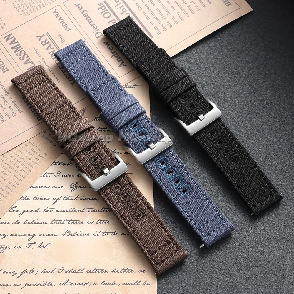 Нейлоновый ремешок для часов 1 – обзор и цена Canvas Strap Watch