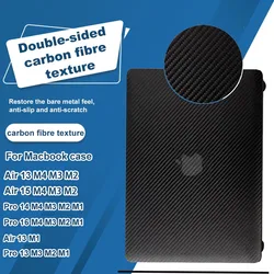2025 New Laptop Case For Macbook Pro 14 M5 2025 Case For Macbook Air 13 M4 M3 M2 2025 2022 Case Carbon Fiber Protective