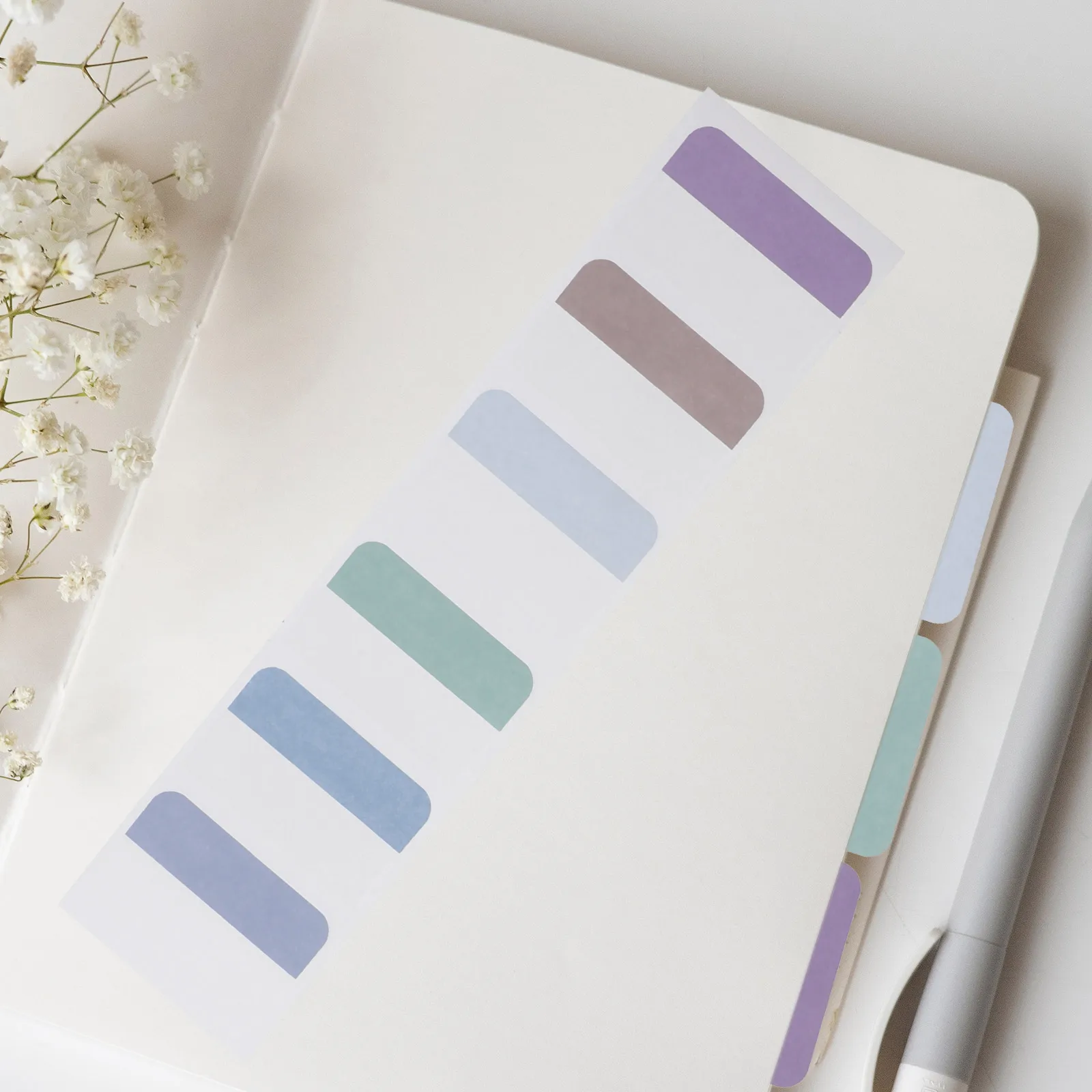 300pcs Page Index Adhesive Book Markers Colorful Reading Organizers Annotation Supplies Sticky For Books Book Page Markers