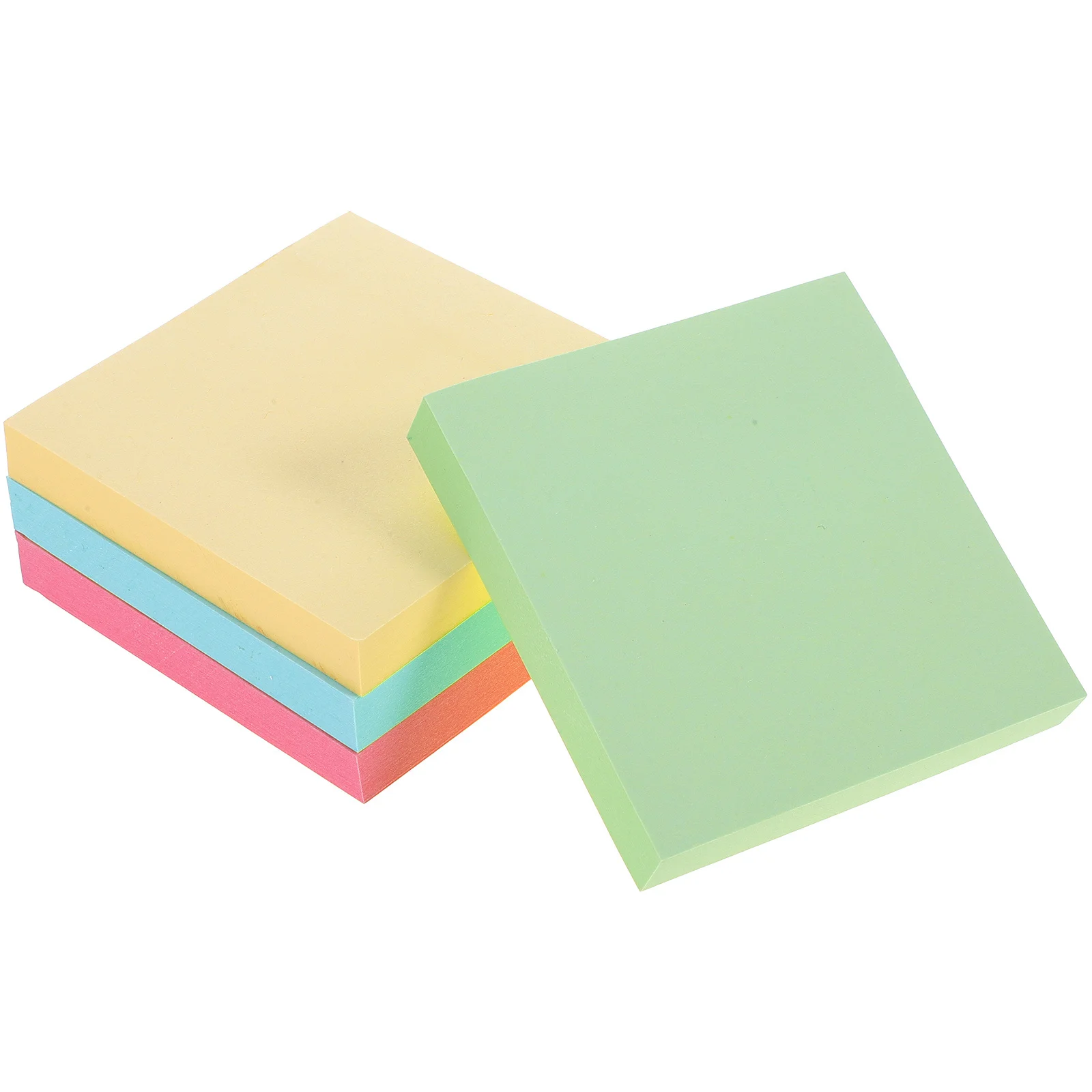 8 шт. многофункциональные блокноты квадратной формы самоклеящиеся наклейки для заметок для офиса, школы, дома, повседневного использования, портативная разрываемая бумага