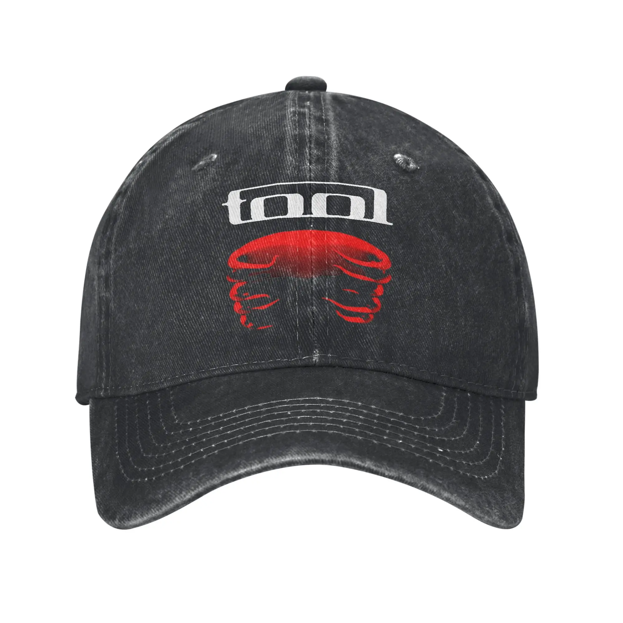 Vintage How We Follow The Path Of The Hero Baseball Caps Unisex Distressed Denim Snapback Hat Tools Band Golf Adjustable Fit Hat