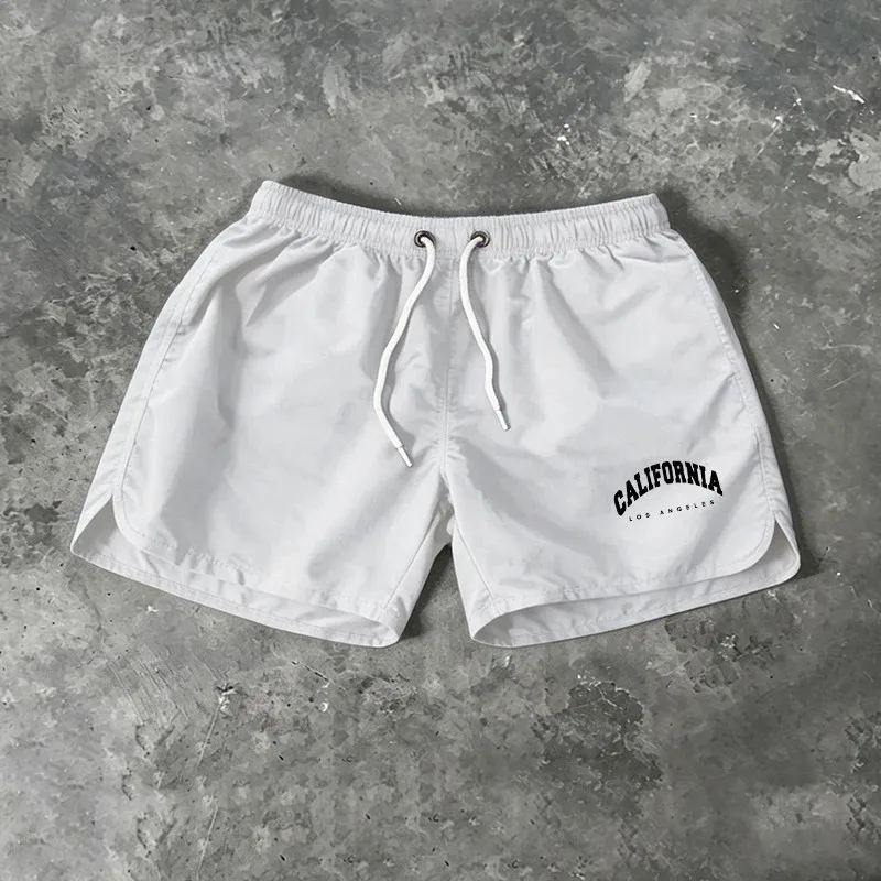 

Mens Beach Shorts Casual Quick Drying Surf Man Swimwear Outdoor Fitness Sports Jogging Street Summer Swimming Sweatpants
