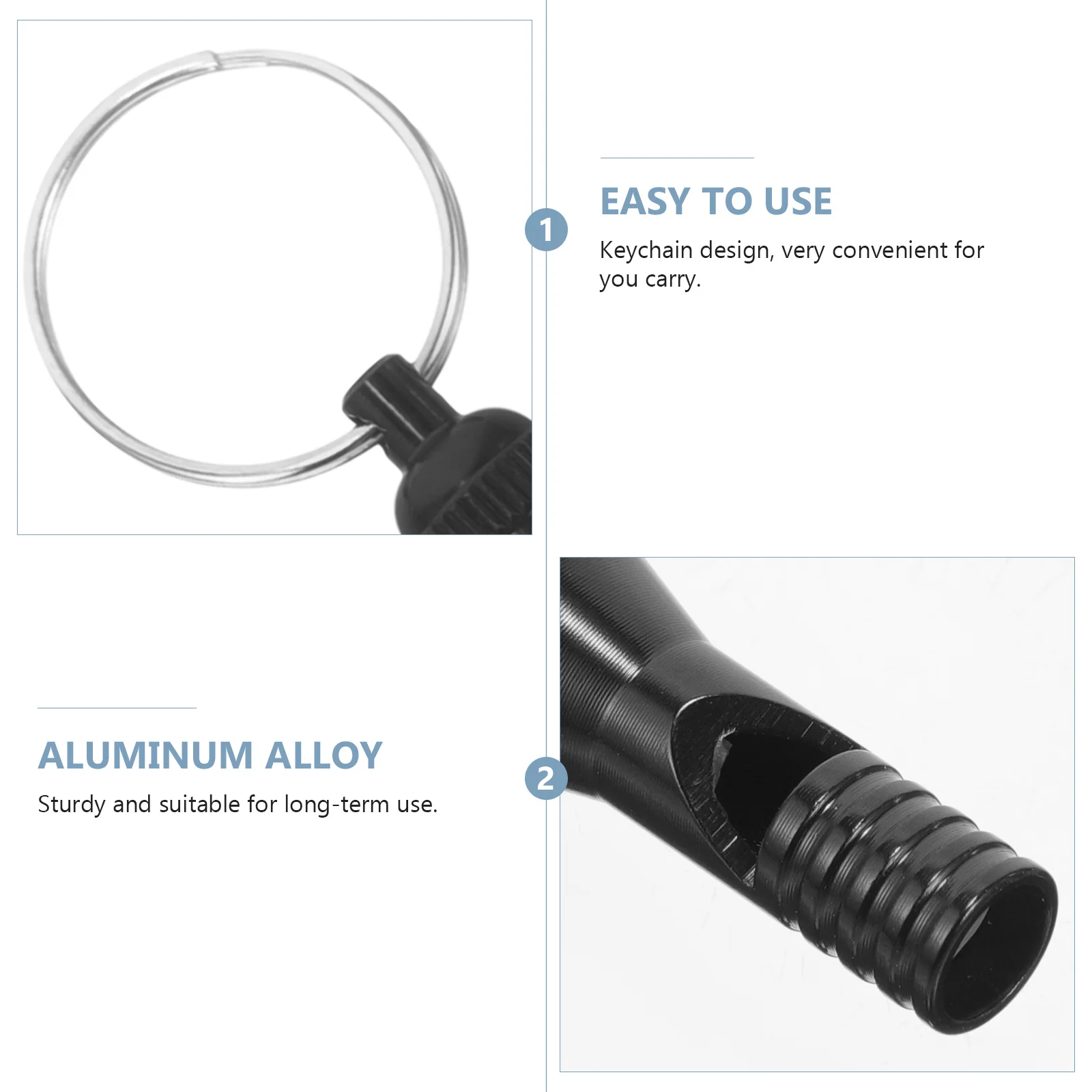 6Pcs Metall Notfall Überleben Pfeifen Kleine Laute Outdoor Sicherheit Pfeifen Tragbare Wandern Camping Schiedsrichter Lehrer Verwenden