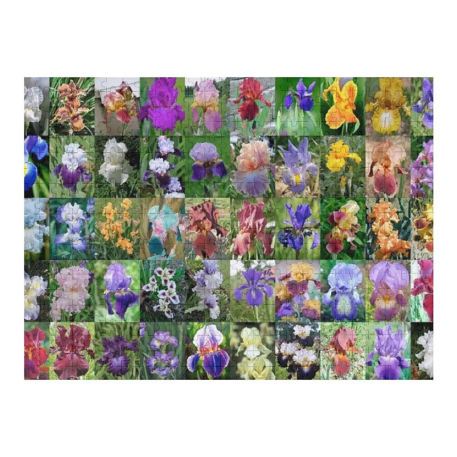 

Iris Jigsaw Puzzle Customizable Gift Custom Puzzle