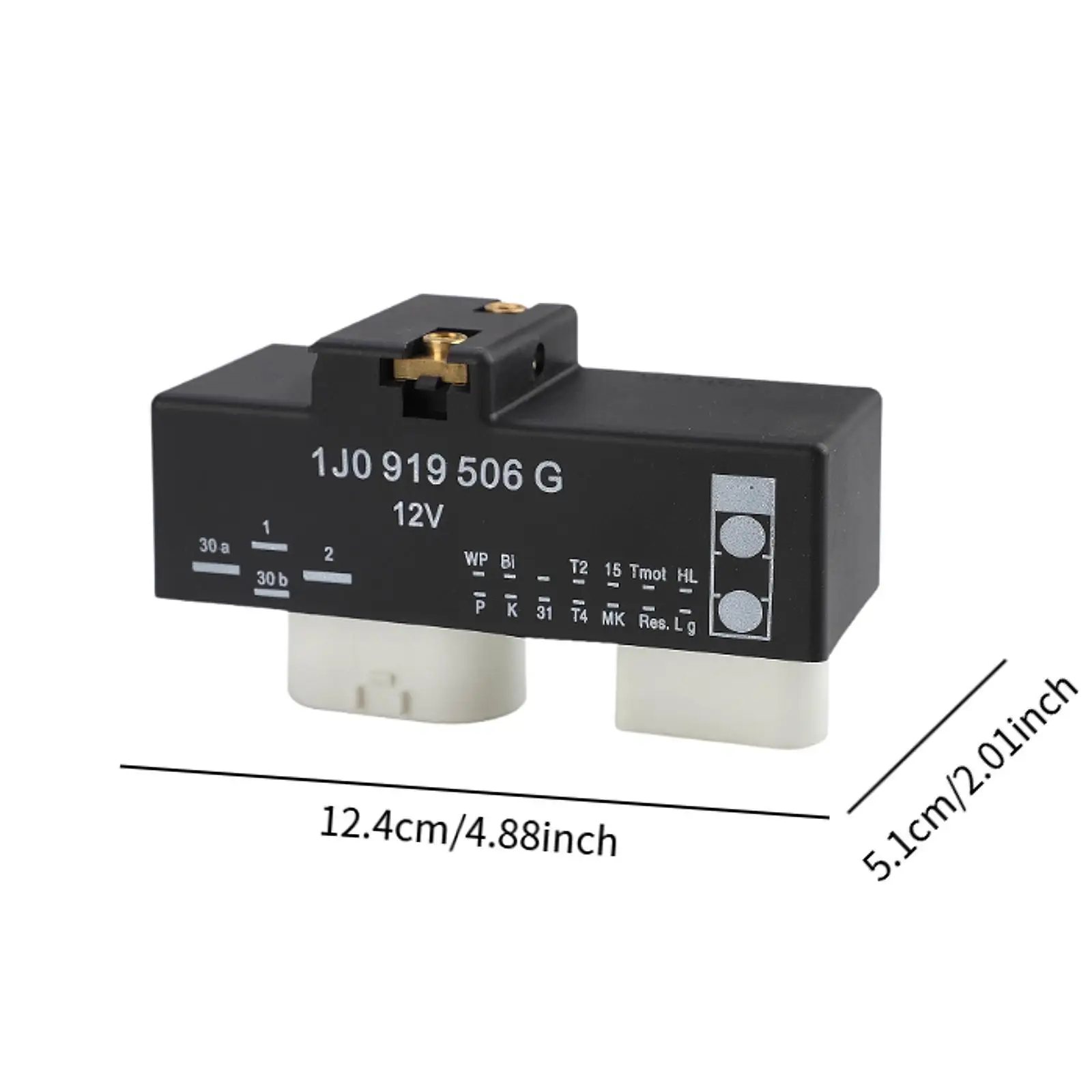 Engine Cooling Fan Controller Relay Radiator Module 1J0919506G Universal Replacement for Volkswagen for audi