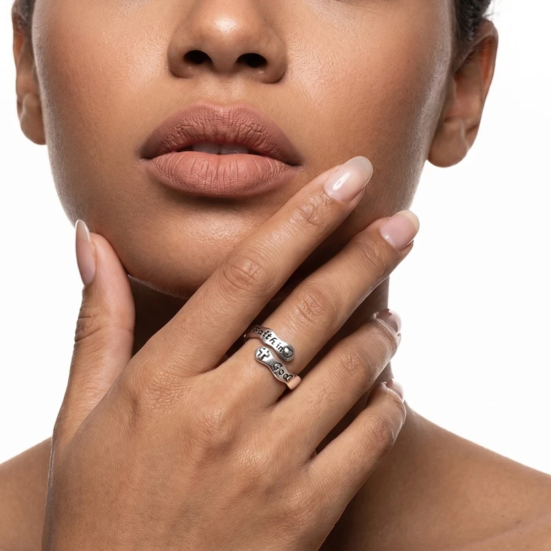 Original 925 Sterling Silber Funkelnde Bunte Yoga-Chakra Offene Ringe für Frauen und Mädchen, Schmuck, Geburtstags- und Jubiläumsgeschenke – Detail 9