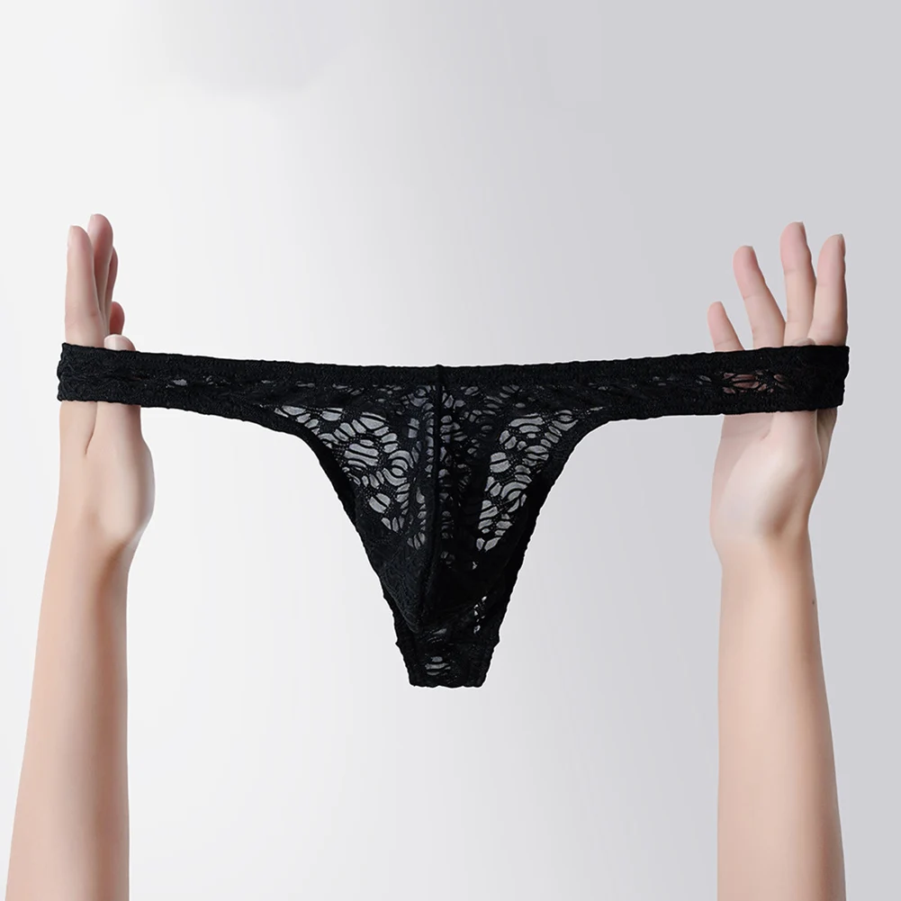 Sexy Sheer Thongs For Men Sexy Thongs Low Rise Underpants Black,Red,Rose Red,Coffee,Blue Men Thongs Sheer Mesh