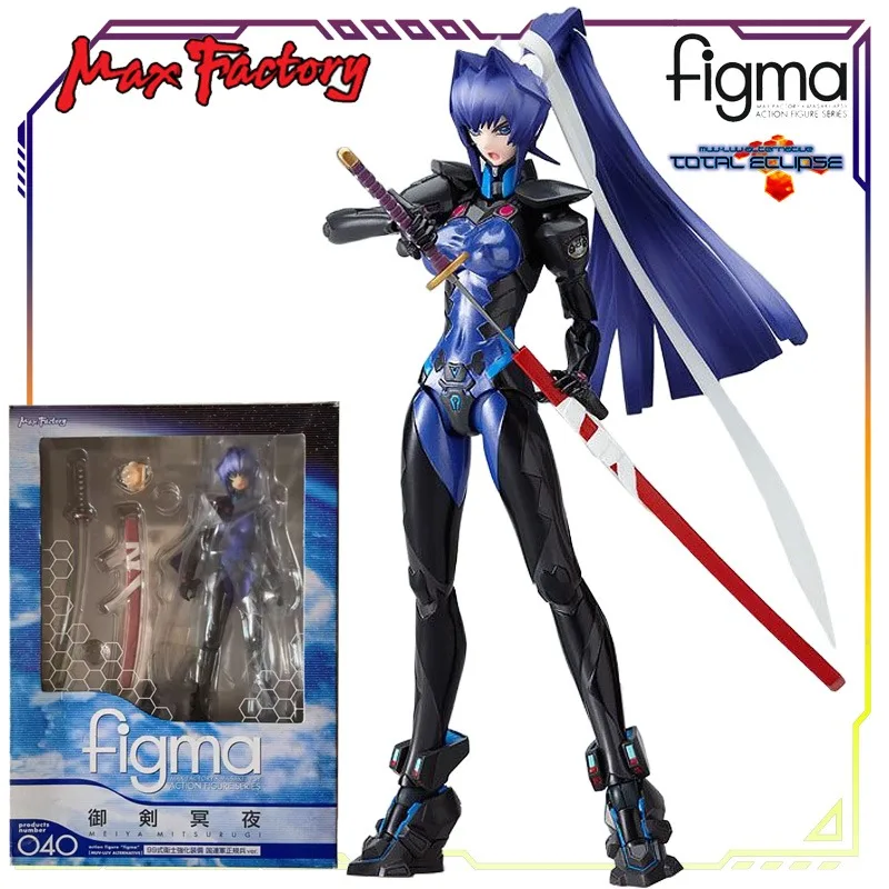 Max Factory Original Figma Muv-Luv serie alternativa Huang Wei Yi Anime modelo de figura de acción juguetes modelo móvil regalos para niños