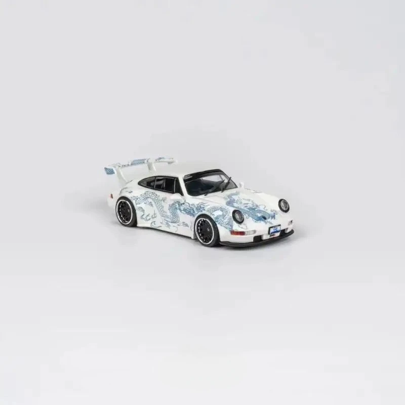 1:64 Porsche RWB 993 964 Luminous Dragon Alloy Car Model Collection