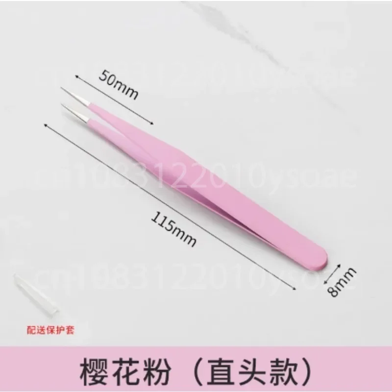 Macaron Hand Account Color Tweezers, Stainless Steel Clips