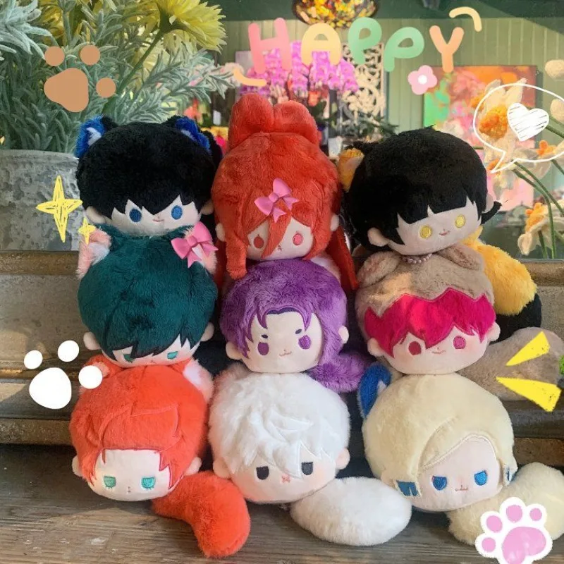 Anime BLUE LOCK Chigiri Hyoma Michael Kaiser Nagi Seishiro Cosplay Plush Squeak Dumpling Doll Cartoon Maumet Toys Adorn Gift
