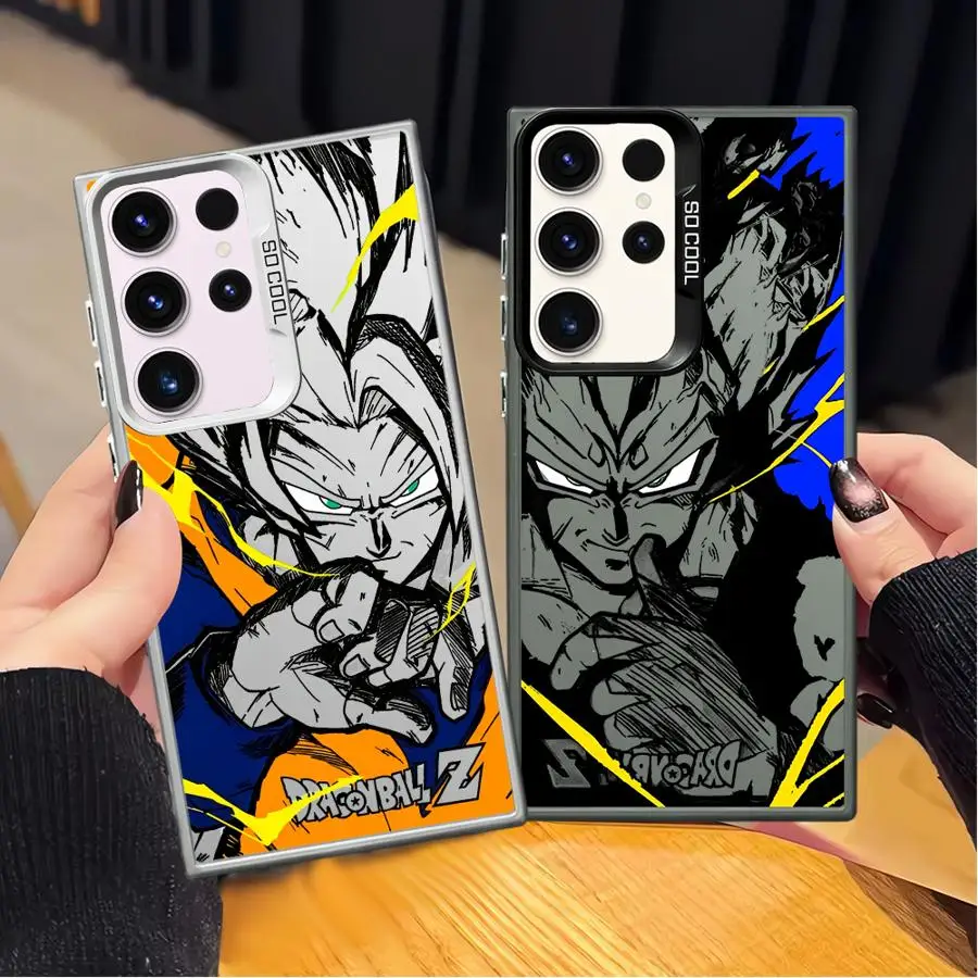 Case for Samsung Galaxy S24 FE S25 S25Edge S22 Ultra S23 Note 20 Ultra S20 FE S21 Phone Cover Japan Anime DBZ Cool