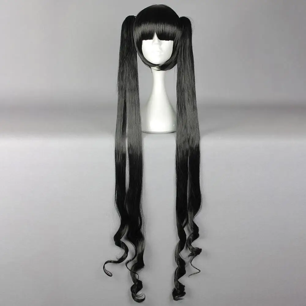 Hair Wigs for Women 39" Black Curly Wig with Wig