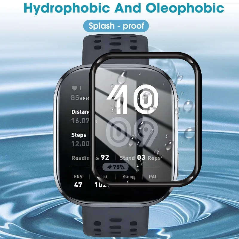 For Amazfit Bip 6 5 Smartwatch Screen Protectors Flexible HD Clear Protective Films for For Amazfit Bip 6 5 Smart Accessories