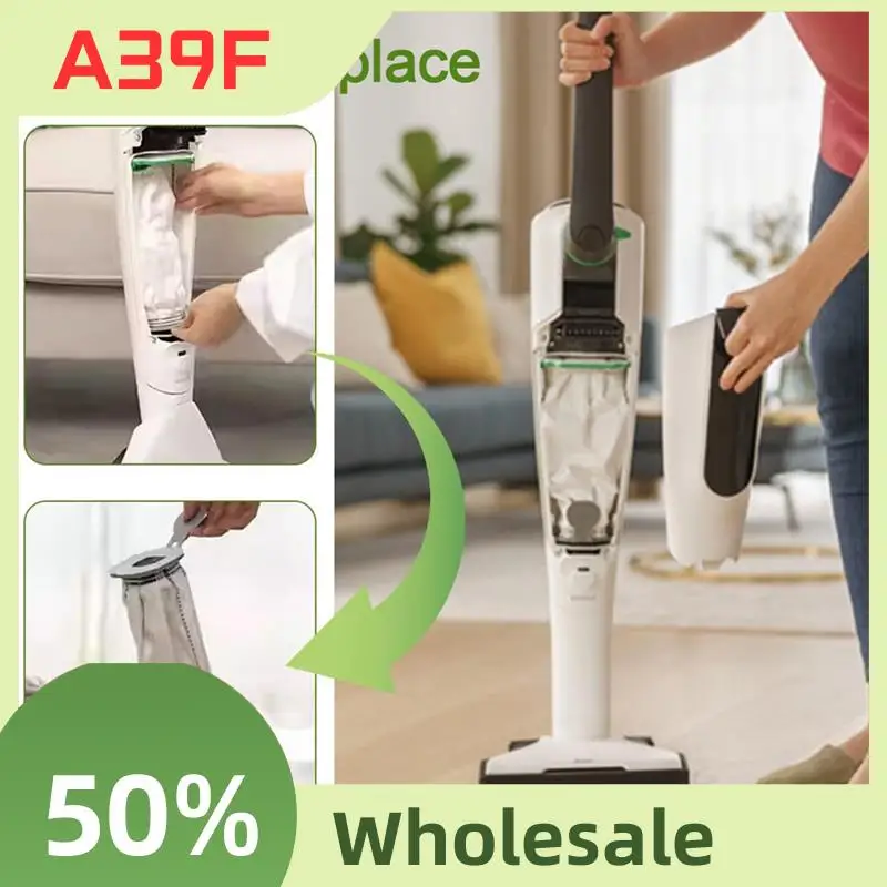 أكياس المكنسة الكهربائية لـ Vorwerk Kobold VK7 FP7، 8 أكياس فلتر بديلة ومرشحين لمكنسة Kobold FP7 اللاسلكية