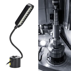 LED Car Light Sewing Machine Lamp 6000-6500K 360° Adjustable Hose Magnet Sewing Machine Tool Work Lamp AC110-250V
