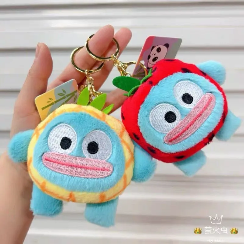 

Hangyodon Anime Kawaii Sanrio Children Lovely Doll Keychains Cute Cartoon Fashionable Bags Wallet Pendant Gifts for Kids