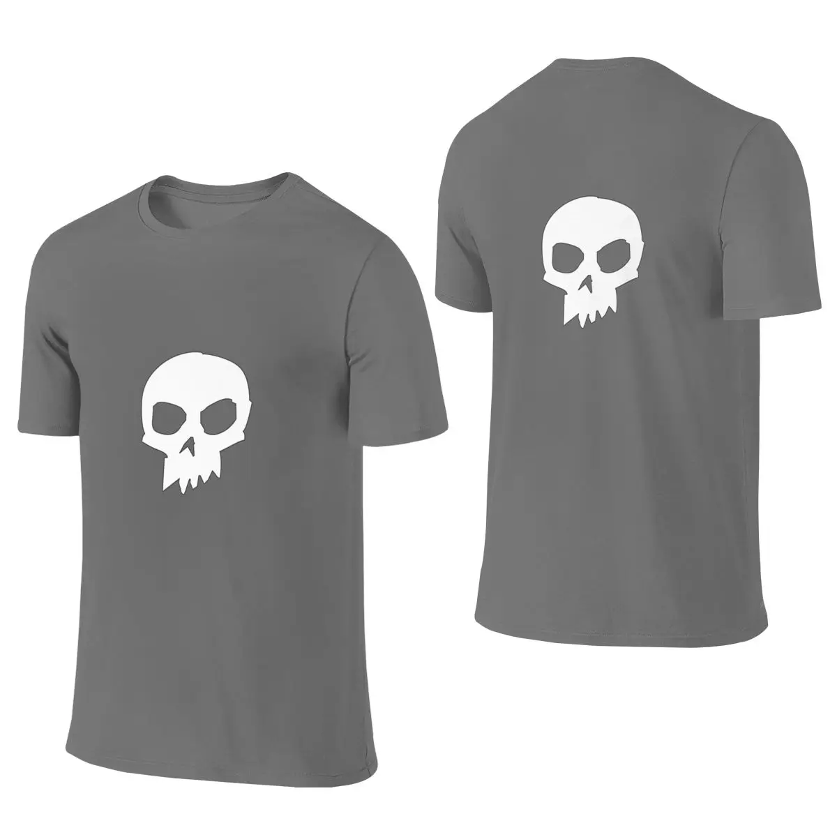Skull Sid Crisp Reversible T-shirt Home Lazy Antibacterial Shirt