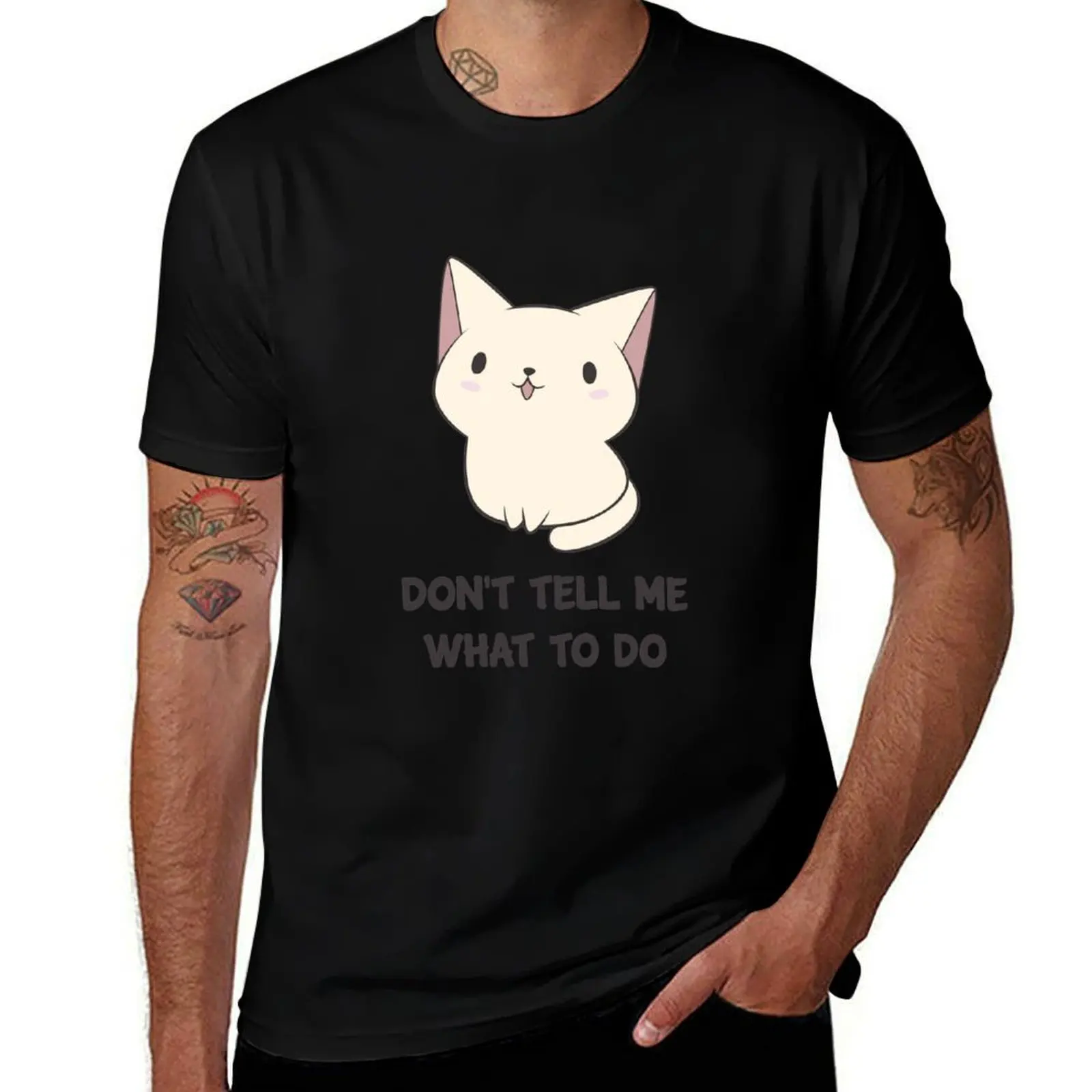 Don't Tell Me What To Do T-Shirt Lightweight Gym Training T-Shirt