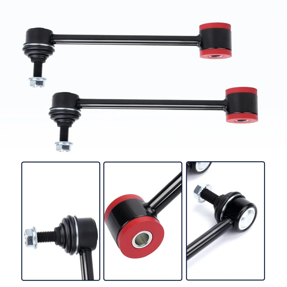 

Rear Sway Bar Links For Escalade For Suburban For Tahoe For Wrangler K6700 Steel Suspension For Stabilizer Bar End Link Pair Red