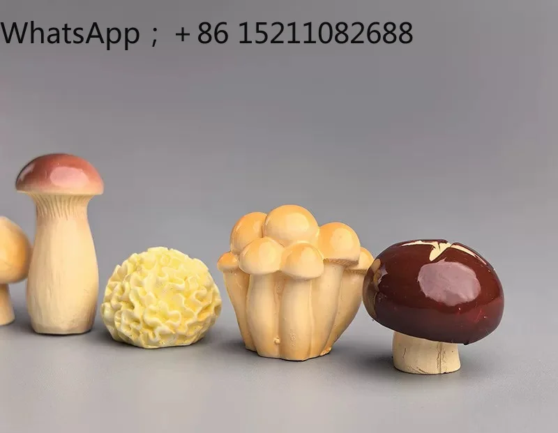 SCY cute mushroom cure computer desktop workstation desk small ornament decoration housewarming gift