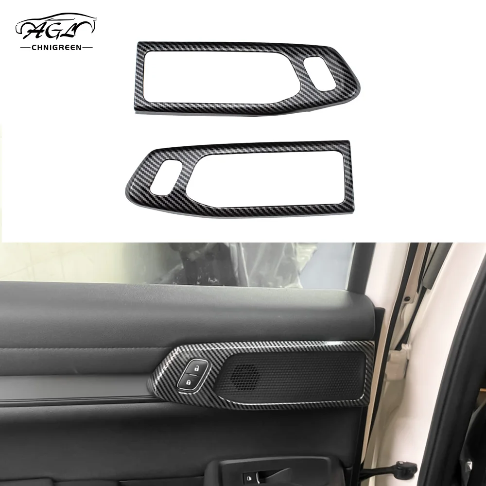 

Stainless Steel Speaker Cover ABS Interior Door Handles Outer Frame Trim for Ford Everest 2023