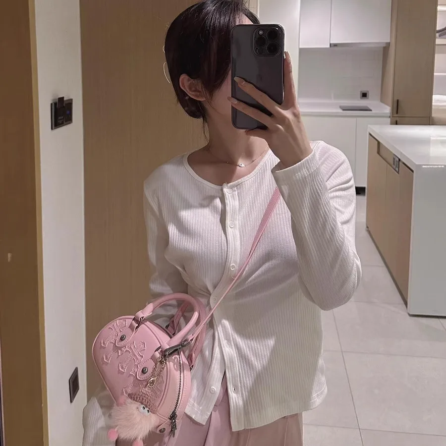 Pink Bowling Bag 2025 - Trendy Mini Crossbody Purse, Niche Women's Designer Handbag with Premium Aesthetic image 3
