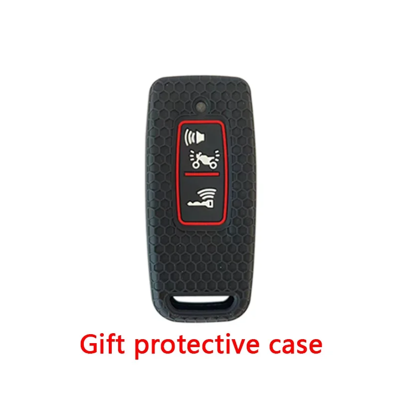 For 2023 year Honda PCX PCX160 Motorcycle Remote Key 2 Button 433.92MHz 47 Chip FCCID 35111-K1Z-U11-M1 Gift protective case