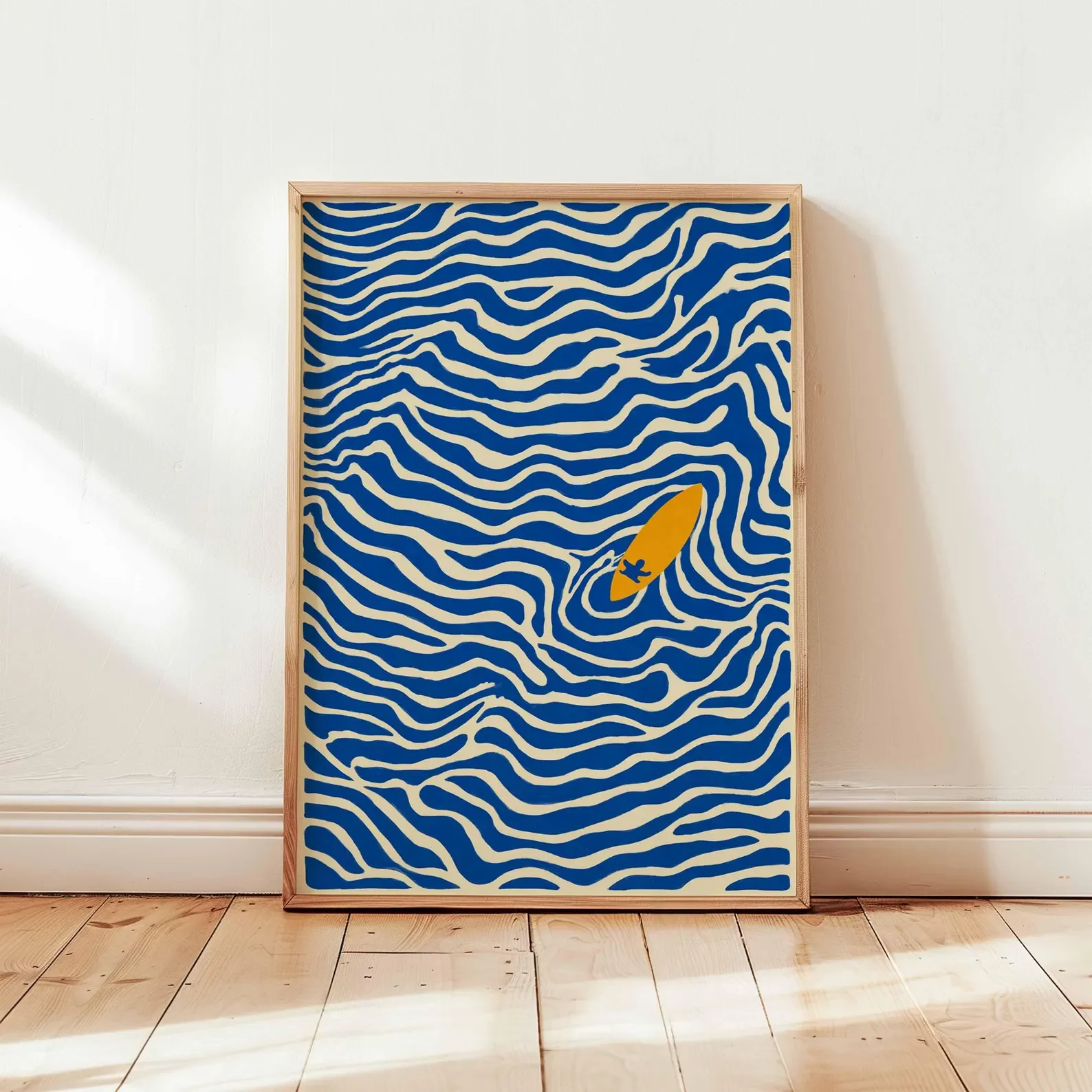 Retro japanischer Kranich in wirbelnden Wolkenhimmel-Wandbildern auf Leinwand, ungerahmte japanische Wandkunstdrucke für die Wohnzimmerdekoration