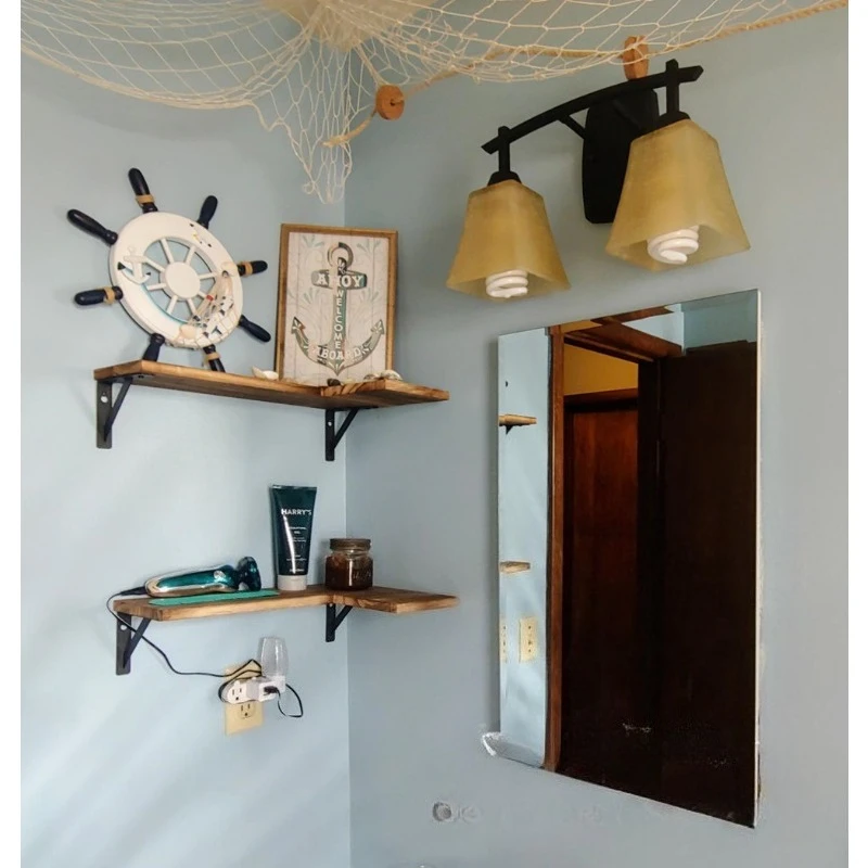 

New Holders Wholesale Custom Corner Shelf Easy Assembly Bookcase Wall Shelf for Bedroom Living Room Bathroom Kitchen Office