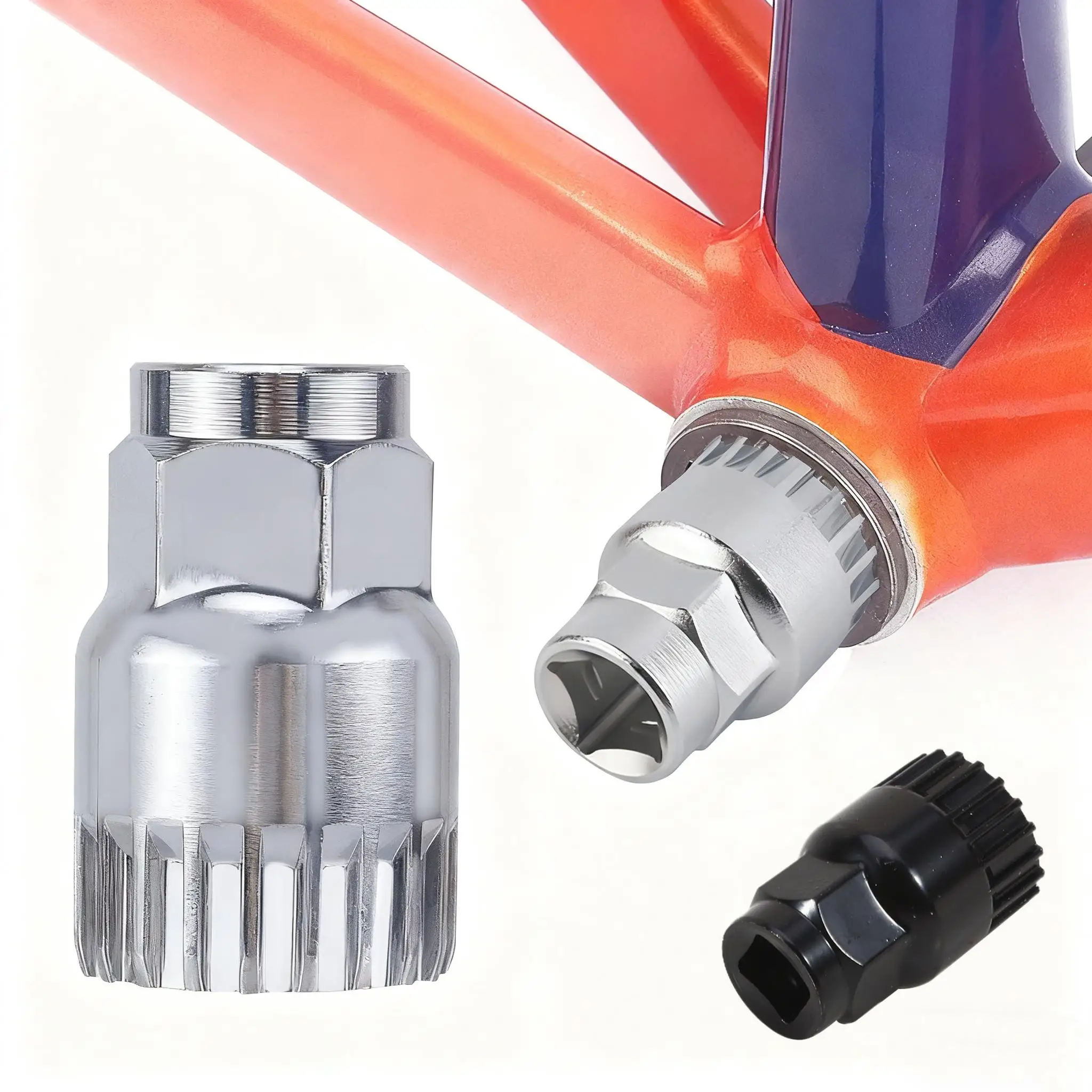 

Каретка для велосипеда MTB, съемник кривошипа для велосипеда, съемник BB, 20-зубчатый гаечный ключ, инструменты для ремонта велосипеда, аксессуары