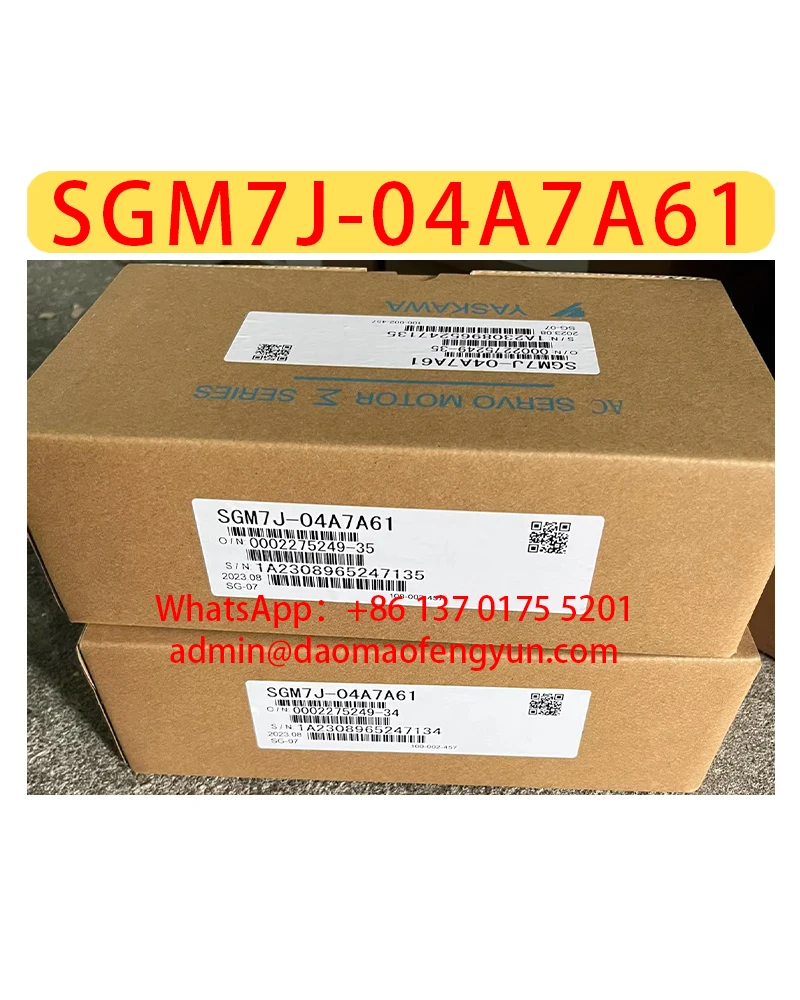 Servo Motor SGM7J-04A7A61 Brand New Original Genuine，SGM7J 04A7A61