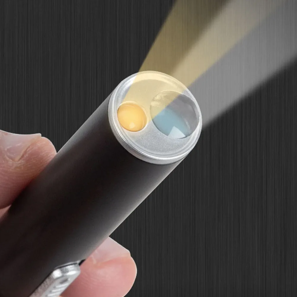 

Inspection Lamp USB Rechargeable Pen Light Magnetic Cover Clip White Yellow Light Medical Examination Torch Inspection Lamp