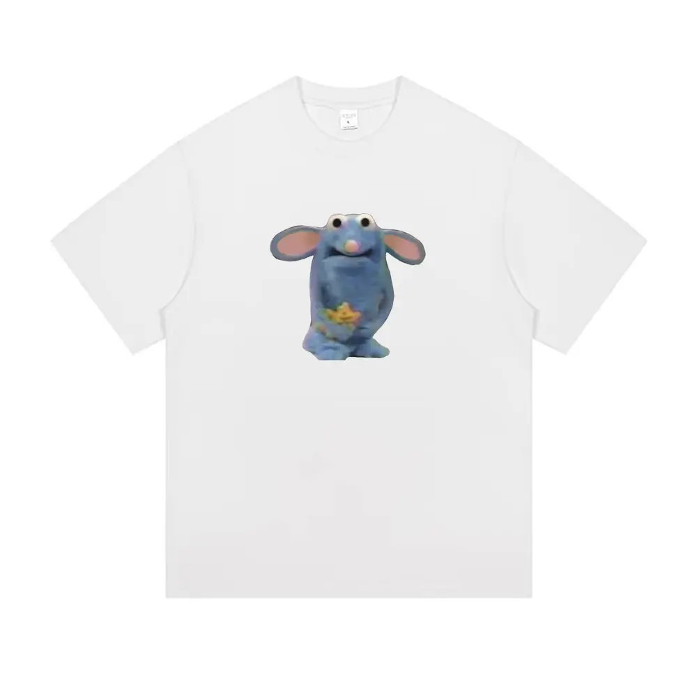 

Funny Mouse Tutter Meme T-shirt Cute Rat Graphic T Shirt Summer Men Women Fashion Casual Loose T-shirts Unisex 100% Cotton Tees