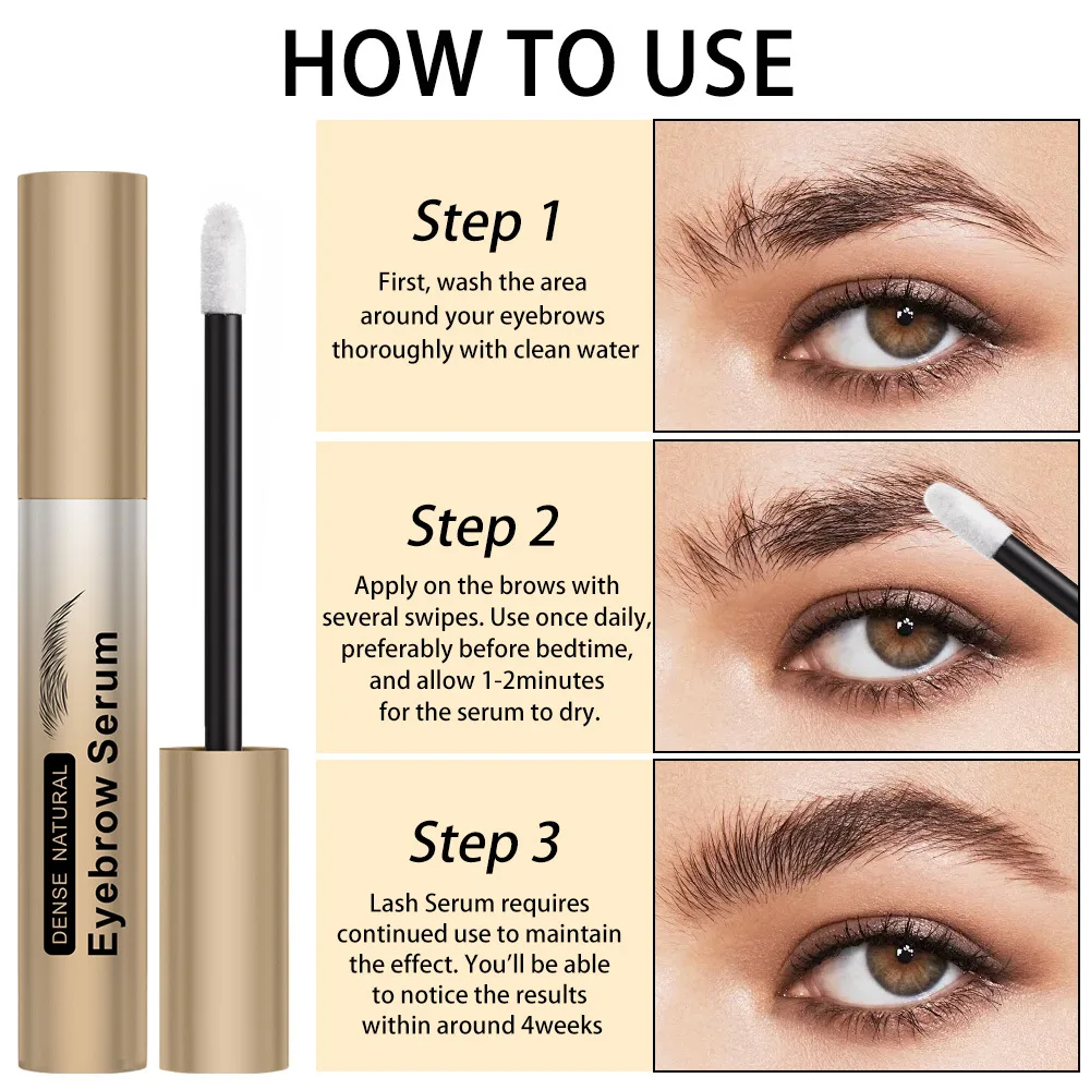眉毛成長血清まつげ毛の成長抗脱毛製品ハゲ防止より豊かで厚い眉毛のメイクを長くする