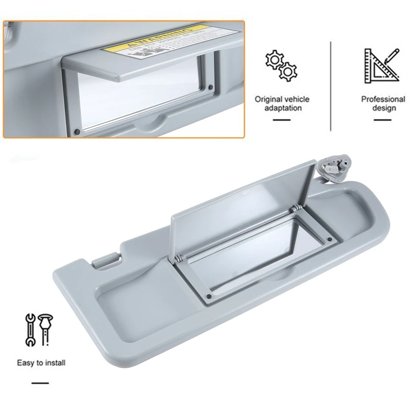 Passenger Side Sun Visors For Honda Civic 2006-2011 Visor Assembly 83230-SNA-A01ZB