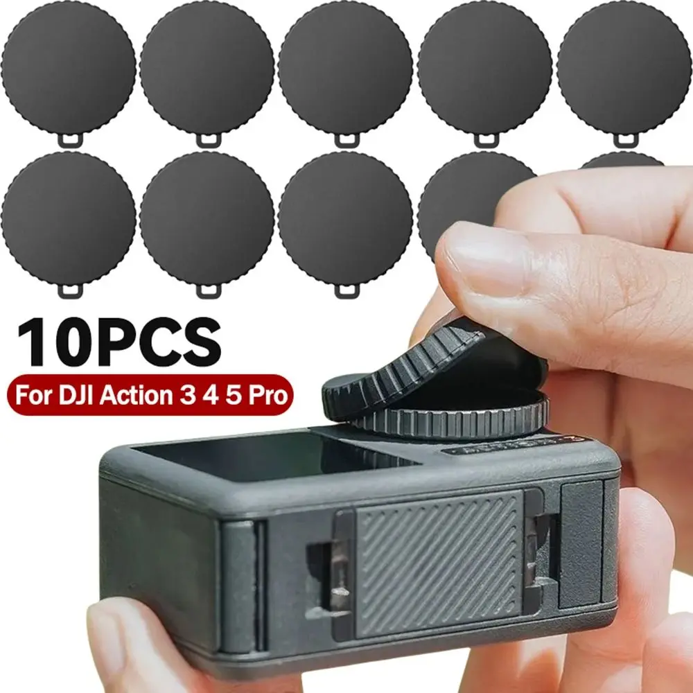 10Pcs Silicone Camera Lens Cap Dustproof Anti Scratch Camera Lens Dust Cover Non Slip Action Camera Lens Cap