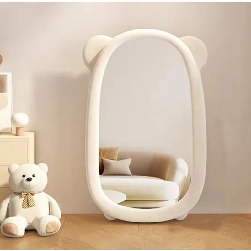 

Cute Full Body Mirror Irregular Floor Mirrors Elegant Large Ground Mirror Modern Long Floor Length Mirrors Interior Furniture